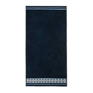 Ręcznik 30x50 Rondo 2 Atramentowy-K44-5493 frotte bawełniany do przedszkola