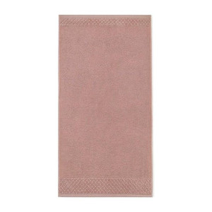 Ręcznik 50x100 Carlo AB Piwonia-6753 różowy frotte bawełniany