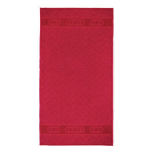 Ręcznik Morwa 50x100 czerwony frotte 500 g/m2 Zwoltex