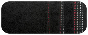 Ręcznik Pola 50x90 21 czarny frotte 500 g/m2 Eurofirany