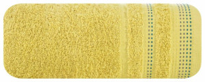 Ręcznik Pola 70x140 27 musztardowy frotte 500 g/m2 Eurofirany