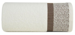 Ręcznik Marit 50x90 kremowy frotte 485 g/m2 Eurofirany
