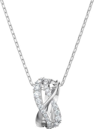 SWAROVSKI - Naszyjnik Twist Rows White