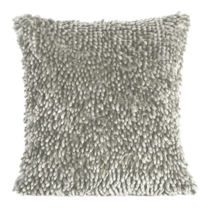Poszewka shaggy 1 50x50 cm jasnoszary