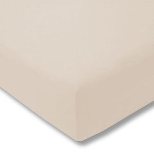 Prześcieradło zwirn jersey 150x200 z gumką 202 beżowe 180 g/m2 Estella