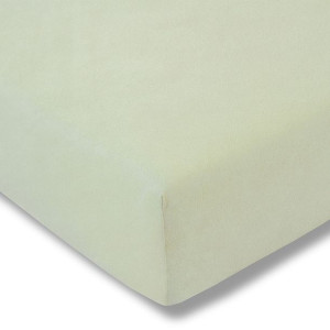 Prześcieradło welurowe z gumką 200x200 565 pistacjowe 175g/m2 Estella