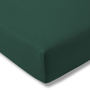 Prześcieradło zwirn jersey 100x200 z gumką 581 zielone butelkowe 180 g/m2 E