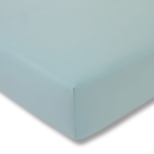 Prześcieradło zwirn jersey 200x200 z gumką 640 miętowe 180 g/m2 Estella