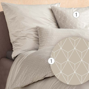 Pościel jersey interlock 200x220 2x70/80 6870/800 Tizian Estella