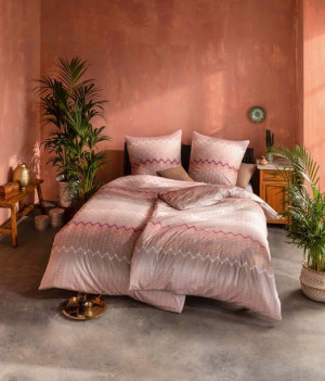 Pościel jersey interlock 200x220 2x70/80 6949/370 Luna Estella