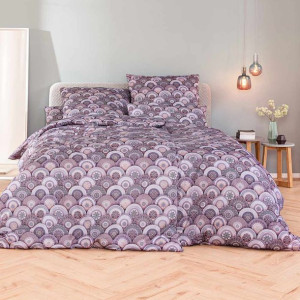 Pościel satynowa 200x220 2153/085 Miko DD 2x70x80 2x40x40 Schweizer Premium