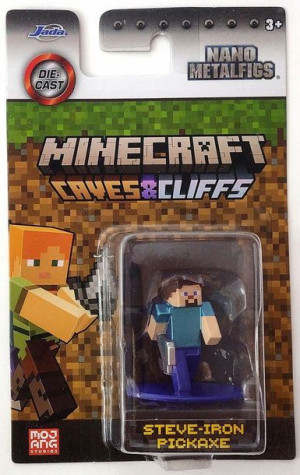 Mini Figurka Minecraft - Steve-Iron Pickaxe