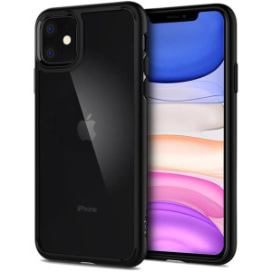 Spigen Ultra Hybrid - Etui iPhone 11 (Czarny)
