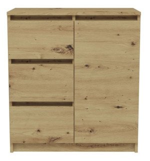 Elegancka Komoda Z Szufladami 70x40x77 Cm