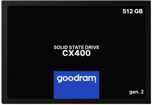 Dysk SSD Goodram CX400 512GB SATA 3 550490 MBs