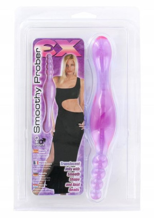 Dildo Korek Żelowy Analny Sex Penis Dwustronny