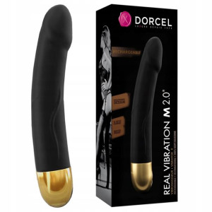Dorcel Wibrator Sex Masażer Luksusowy Black / Gold