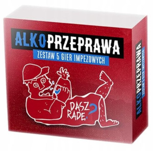 5w1 ALKOPRZEPRAWA 5 gier imprezowych GRA PLANSZOWA
