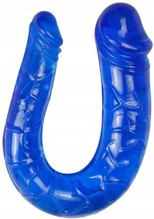 Sex Dildo Podwójny Orgazm Penis Wagina Anal Żelowy