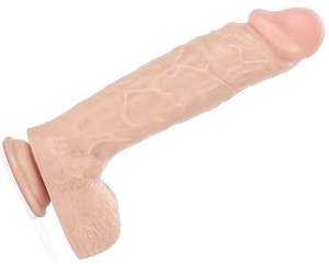 Sex Dildo Z Przyssawka Duży Penis Z Jadrami Analny