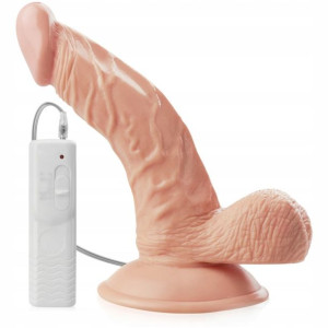 Realistyczny Wibrator Wygięty Penis Z Przyssawką