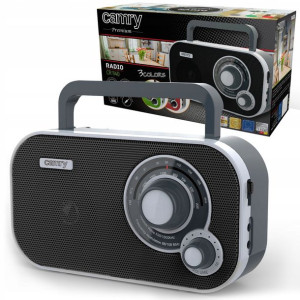 Radio Sieciowo-bateryjne Fm Am Camry 1140 Czarne