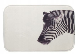 Dywanik Łazienkowy Zebra