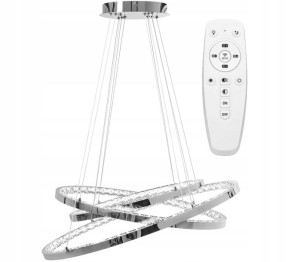 Lampa Kryształowa Sufitowa Wisząca App772-3Cp