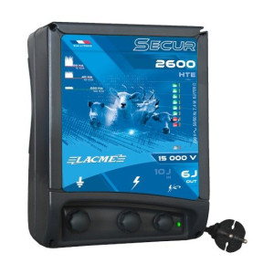Elektryzator pastuch elektryczny 230V SECUR 2600 HTE 10J NA DZIKI