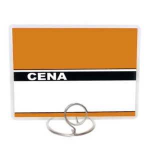 Cenówki,etykiety laminowane 80x110 pomarańcz-50szt