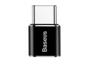 Adapter Baseus Micro USB do USB Type-C Czarny