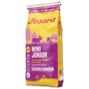 Josera Mini Junior Kaczka Łosoś Szczenięta Małe Rasy 15 kg