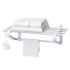 Półka na Ręcznik Wieszak do Łazienki Metalowy 50cm