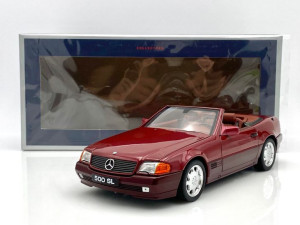 Mercedes-Benz 500 SL 1989 (R129) Red Metallic Norev 1:18