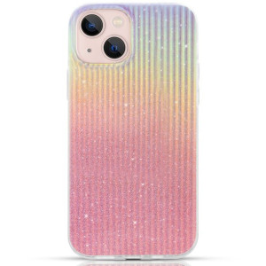 Etui Kingxbar Travel Apple iPhone 13 pomarańczowy (Sunset)