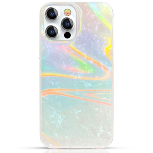Etui Kingxbar Shell Apple iPhone 13 Pro perłowy-niebieski