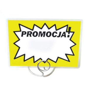 Cenówki,etykiety laminowane -żółte- PROMOCJA- 50szt