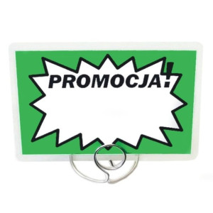 Cenówki laminowane (80x111) -promocja-zielona - a'50