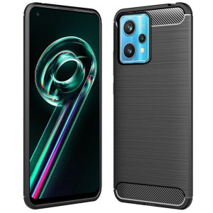 Etui Do Realme 9 Pro+ Pokrowiec Obudowa Tył Karbon