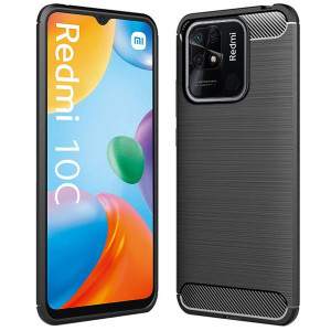 Etui Do Xiaomi Redmi 10c Pokrowiec Obudowa Karbon