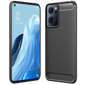 Etui Do Oppo Reno 7 5g Pokrowiec Obudowa Karbon