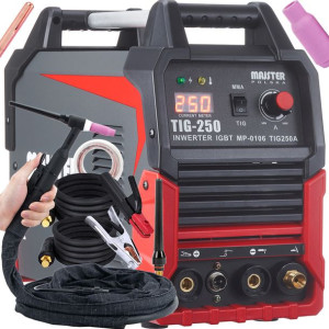 Spawarka Inwertorowa Inwerterowa Mma Tig Lcd 250a