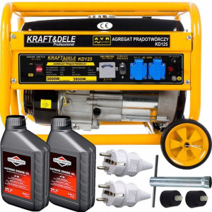 Agregat Generator Prądotwórczy 7km Avr+ 2xbriggs