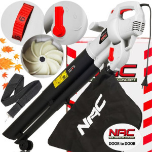 Nac Odkurzacz Dmuchawa Do Liści 3200w Z Regulacją