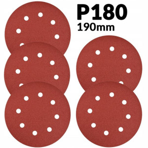 Papier Ścierny 190mm P180 5 Szt Mp-0020 0015 0017