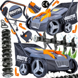 Aerator Elektryczny Areator Wertykulator 3w1 Kosz