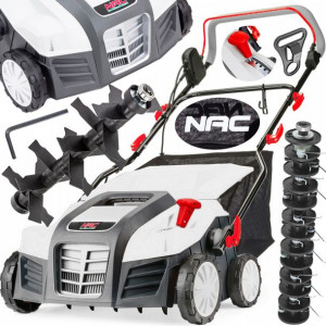 Aerator Elektryczny Areator Wertykulator 3w1 Kosz