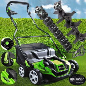 Aerator Elektryczny Areator Wertykulator 3w1 Bass