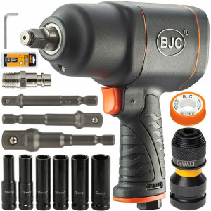 Klucz Pneumatyczny Udar 1/2 Bjc+ Nasadki +adaptery