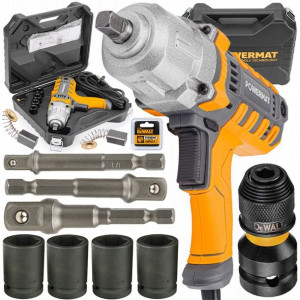 Klucz Elektryczny Udarowy 1/2 + Adapter Dewalt